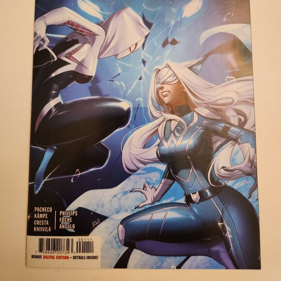 Spider-Gwen Annual #1A (2023) Marvel Comics, White Fox, R1c0 Cvr, NM - Picture 2 of 14